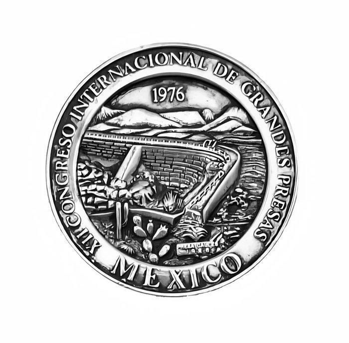 Mexico. Medal nternational Congress on Large Dams (ICOLD), Postzegels en Munten, Munten en Bankbiljetten | Toebehoren