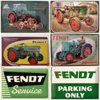 Fendt Tractor trekker reclameborden van metaal Parking sign, Verzamelen, Merken en Reclamevoorwerpen, Ophalen of Verzenden, Nieuw