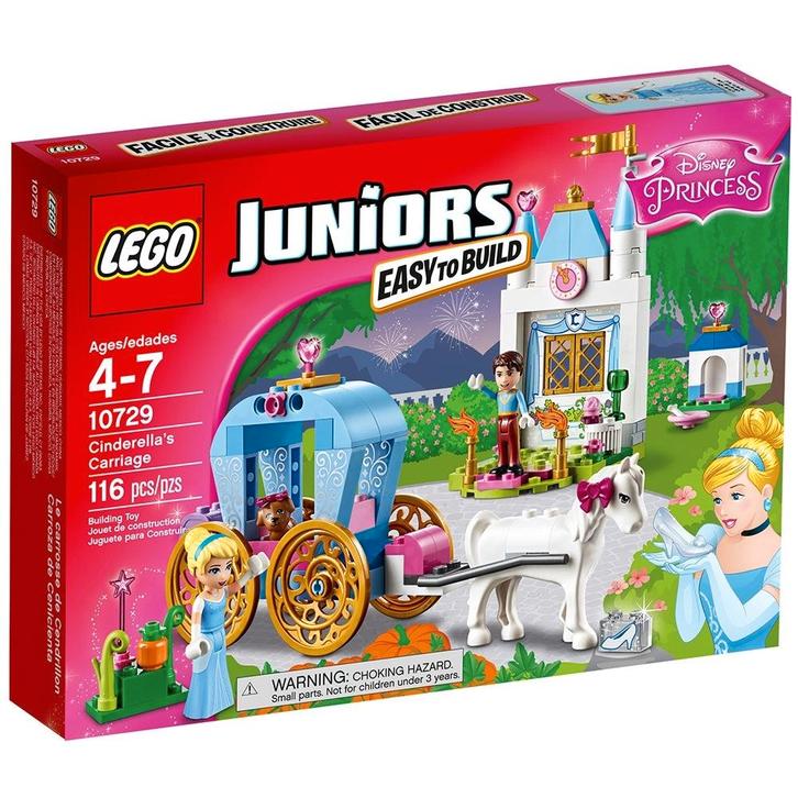 LEGO Juniors Disney Princess Assepoesters Koets - 10729 (Nie, Kinderen en Baby's, Speelgoed | Duplo en Lego, Nieuw, Verzenden