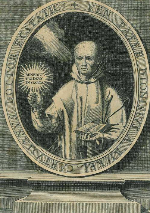 Portrait of Denis the Carthusian, Antiek en Kunst, Kunst | Etsen en Gravures