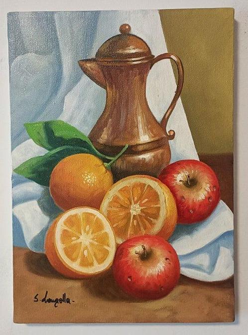 Salvatore Langella (XX) - Armonie Mediterranee, Antiek en Kunst, Kunst | Schilderijen | Klassiek