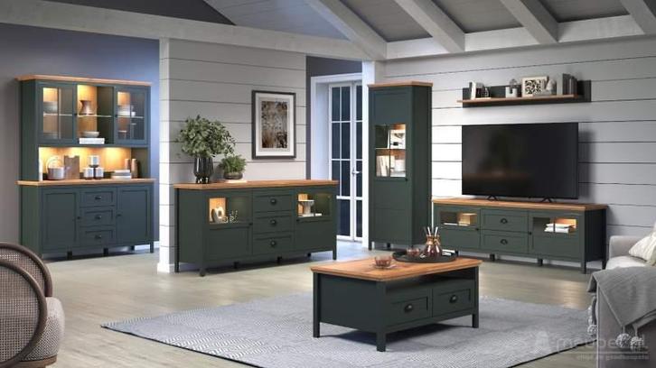 Woonkamerset Schagen - industriele woonkamers, Huis en Inrichting, Complete eetkamers, Nieuw