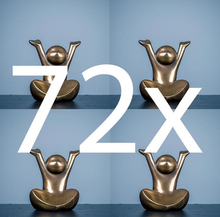 72 stuks beelden in bronskleur - Vivace, Antiek en Kunst, Curiosa en Brocante, Ophalen of Verzenden