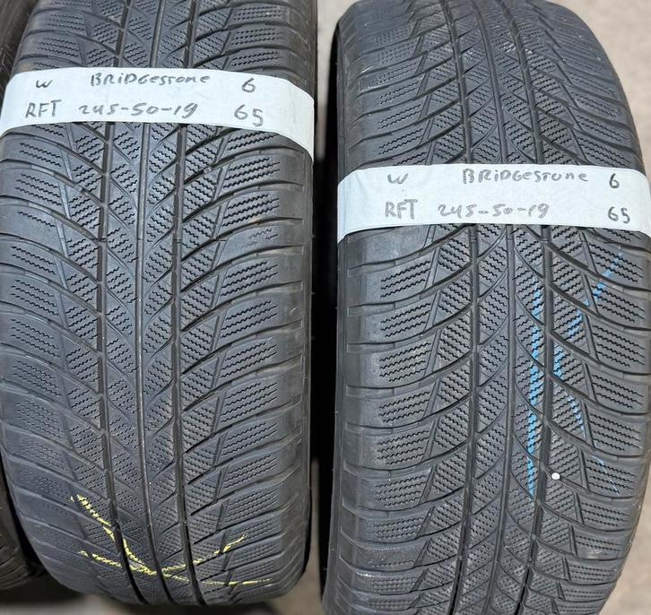 2x245-50-19 Bridgestone Winter 2x6m €65 Per Band 245 50 19, Auto-onderdelen, Banden en Velgen, 19 inch, Winterbanden, 245 mm, Personenwagen