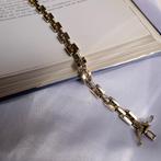 Gouden Bismarck schakelarmband, Ophalen of Verzenden, Gebruikt, Overige kleuren, Goud