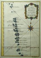 Azië - Maldiven; JN Bellin - Carte Des Isles Maldives (...), Boeken, Nieuw