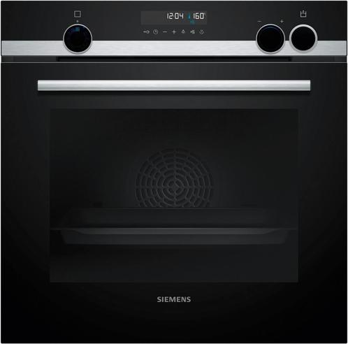 Siemens HR578GFS7F inbouw oven met stoom - zwart, Witgoed en Apparatuur, Ovens, Inbouw, Hete lucht, Nieuw, Oven met grill, 45 tot 60 cm