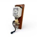 PeDe - Koffiemolen - Hout, Metaal, Glas, Aardewerk -