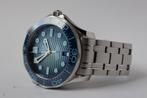 Horloge Omega Seamaster 300M Summer Blue 03/2024 Full set, Sieraden, Tassen en Uiterlijk, Horloges | Heren, Staal, Staal, Polshorloge