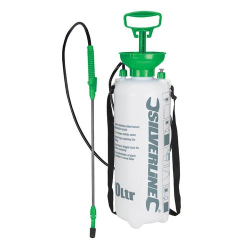 Silverline Drukspuit - Hogedruk - 10 liter - Verstelbare..., Tuin en Terras, Hand-tuingereedschap, Nieuw, Ophalen of Verzenden