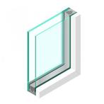 Dubbel glas 4mm - sp - 44.2, Doe-het-zelf en Verbouw, Glas en Ramen, Ophalen of Verzenden, Nieuw