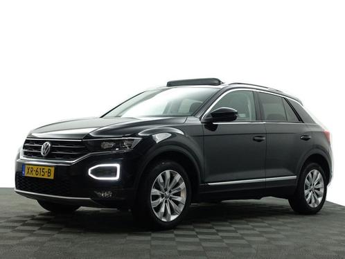 Zakelijke Lease |  Volkswagen T-Roc 1.5 TSI R-line+ Aut-, Auto's, Volkswagen, Dealer onderhouden, Lease, Zwart, Automaat, SUV of Terreinwagen