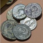Romeinse Rijk, Griekenland (oud). Lot of 6 ancient coins,