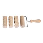 Deegsnijder Hout met Verwisselbare Rollers 11cm Ø4cm, Verzenden, Nieuw