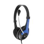 Esperanza EH158B headset hoofdband zwart, blauw, Nieuw, Ophalen of Verzenden, Esperanza