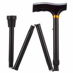 Opvouwbare wandelstok | Houten handvat | Hoogte: 79 - 89 cm, Diversen, Wandelstokken, Ophalen of Verzenden, Nieuw
