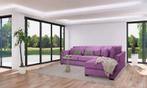 Loveseat Almere - loveseats - Paars, Nieuw, Stof