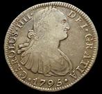 Spanje. Carlos IV. 8 Reales 1795 México (Zonder