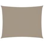 Groot Zonnescherm 3x6m Taupe - 40% Korting - Retourdeal T..., Tuin en Terras, 300 cm of meer, Ophalen of Verzenden, Nieuw, 450 cm of meer
