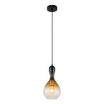 Hanglamp ALADDIN 16.5 cm 1-lichts Zwart, Smoked, Ophalen of Verzenden, Nieuw, Metaal, 75 cm of meer