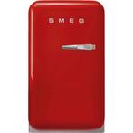 €949 Smeg FAB5LRD5 koelkast Vrijstaand 34 l D Rood, Ophalen of Verzenden, Nieuw, 160 cm of meer