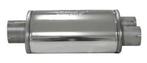 Demper Split 76 ovaal 140/220 mm, Lengte 320 mm Universeel R, Auto-onderdelen, Uitlaatsystemen, Verzenden, Nieuw