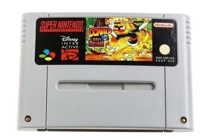 Donald in Maui Mallard [Super Nintendo], Spelcomputers en Games, Games | Nintendo Super NES, Zo goed als nieuw, Ophalen of Verzenden