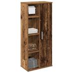 vidaXL Badkamerkast met rolhouder 39x22x90 cm oud, Huis en Inrichting, Verzenden, Nieuw