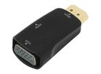 HDMI - VGA adapter + 3,5mm aansluiting, Computers en Software, Pc- en Netwerkkabels, Ophalen of Verzenden, Nieuw