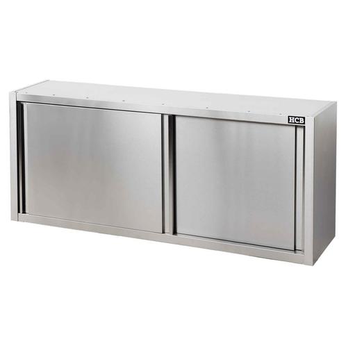HCB Wandkast - schuifdeur - 180 cm - RVS, Zakelijke goederen, Horeca | Keukenapparatuur, Nieuw in verpakking, RVS Meubilair, Verzenden
