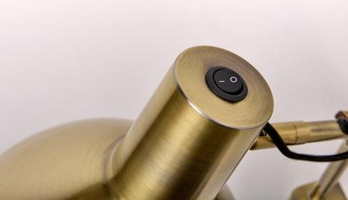 Wandlamp - Metropool Messing - Metaal, Antiek en Kunst, Antiek | Lampen