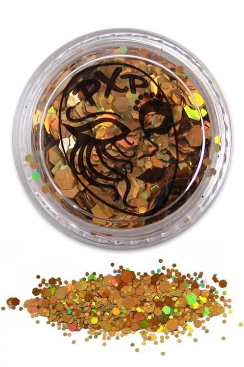 PXP Glitter Poeder Sparkling Gold 5gr, Hobby en Vrije tijd, Feestartikelen, Nieuw, Verzenden