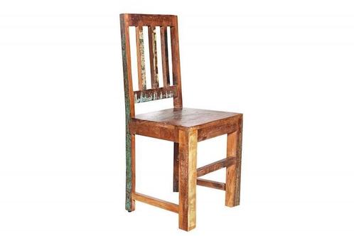Massief houten stoel JAKARTA gemaakt van gerecyclede, Huis en Inrichting, Stoelen, Ophalen of Verzenden