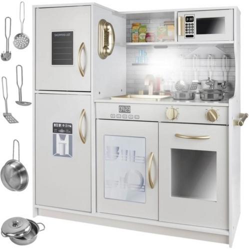 Kruzzel Houten Keuken XL: Stimuleer de Kleine Chef met Li..., Kinderen en Baby's, Speelgoed | Overig, Nieuw, Ophalen of Verzenden