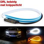 LED Drl strip wit met oranje loop knipperlicht 60cm Ip67, Verzenden, Nieuw