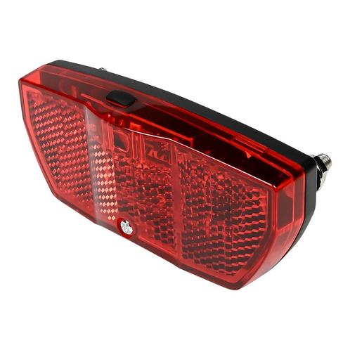 Benson Verstelbaar Achterlicht - 1 Rode LED en Reflector..., Fietsen en Brommers, Fietsaccessoires | Overige Fietsaccessoires