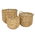 Opbergmand | Decoris | Ø 40 centimeter | 3 stuks, Huis en Inrichting, Woonaccessoires | Overige, Verzenden, Nieuw