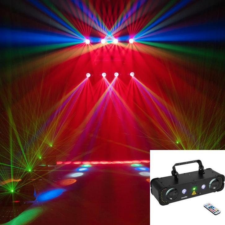 Eurolite LED Compact Multi FX Laser Bar, Muziek en Instrumenten, Licht en Laser, Verzenden