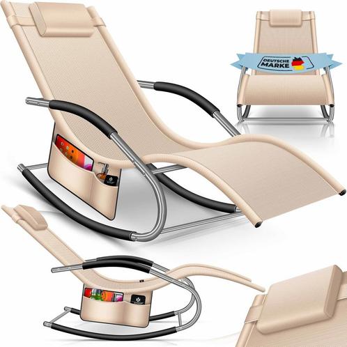 KESSER® Relaxstoel - Ligstoel - Tuinstoel - Weerbestendig -, Tuin en Terras, Tuinmeubel-accessoires, Nieuw, Verzenden