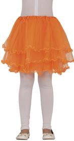 Oranje Tutu Meisje Ruches 30cm, Nieuw, Verzenden