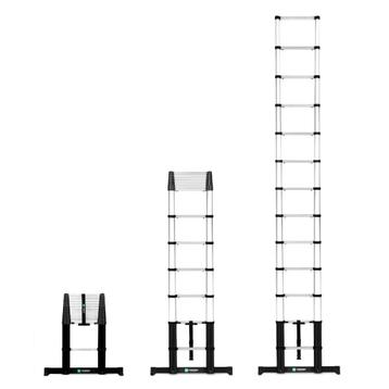 PRO Telescoopladder - 3,80 meter - nieuw 2023 model | met beschikbaar voor biedingen