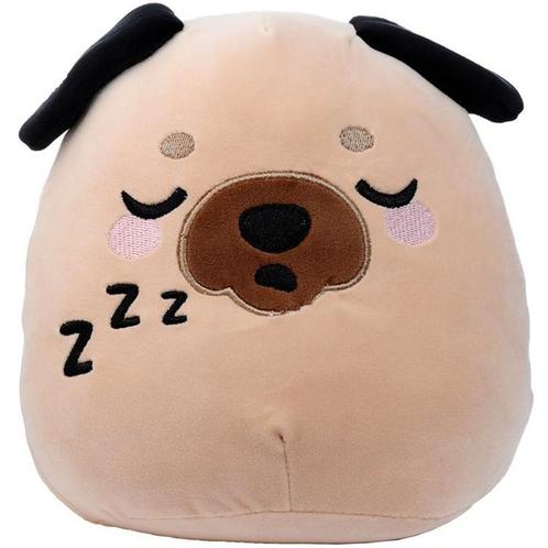Knuffel Pluche - Gus de Mopshond - Squidglys Adoramals - 23x, Huis en Inrichting, Woonaccessoires | Kussens, Nieuw, Ophalen of Verzenden