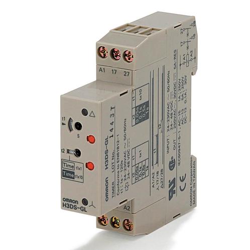 Omron H3DS-GL Ster-Delta Timer DIN Rail Bevestiging -, Doe-het-zelf en Verbouw, Elektra en Kabels, Overige typen, Nieuw, Verzenden