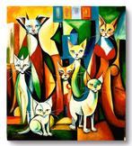 Denis Mihai - Cats, Antiek en Kunst