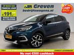 Renault Captur 0.9 TCe Intens LED Clima Cruise Navigatie PDC, Auto's, Renault, Blauw, Handgeschakeld, Nieuw, Te koop