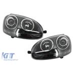 Koplampen Set GTI R32 Look Zwart Geschikt Voor Golf 5 200..., Ophalen of Verzenden, Nieuw, Volkswagen