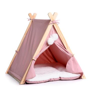 Tipi Tent voor katten of kleine honden Roze (Slapen &amp; Wonen) beschikbaar voor biedingen