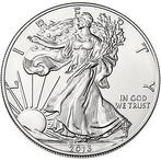American Eagle 1 oz 2013 (42.675.000 oplage), Postzegels en Munten, Munten | Amerika, Zilver, Losse munt, Verzenden, Midden-Amerika