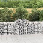 vidaXL Schanskorven 3 st gewelfd 200x50x80/100 cm, Tuin en Terras, Bloembakken en Plantenbakken, 100 cm of meer, Verzenden, Nieuw