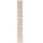 Speculaasplank Vijf figuren (5x) 9x5,5cm., Verzenden, Nieuw